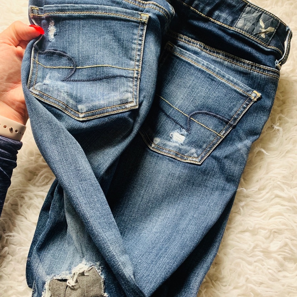 American eagle skinny jeans size 6